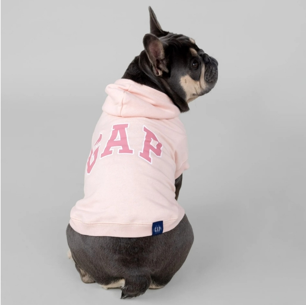 Smalll GAP Pink Pet Hoodie - Cozy Dog Sweatshirt